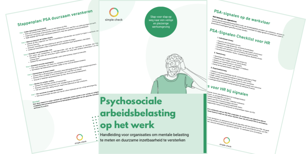 Psychosociale arbeidsbelasting op het werk